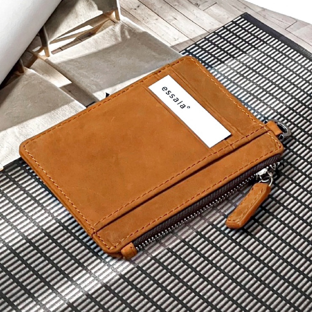 Essala กระเป๋าหนังแท้ใส่บัตร Card Wallet Holder  รุ่น Cody