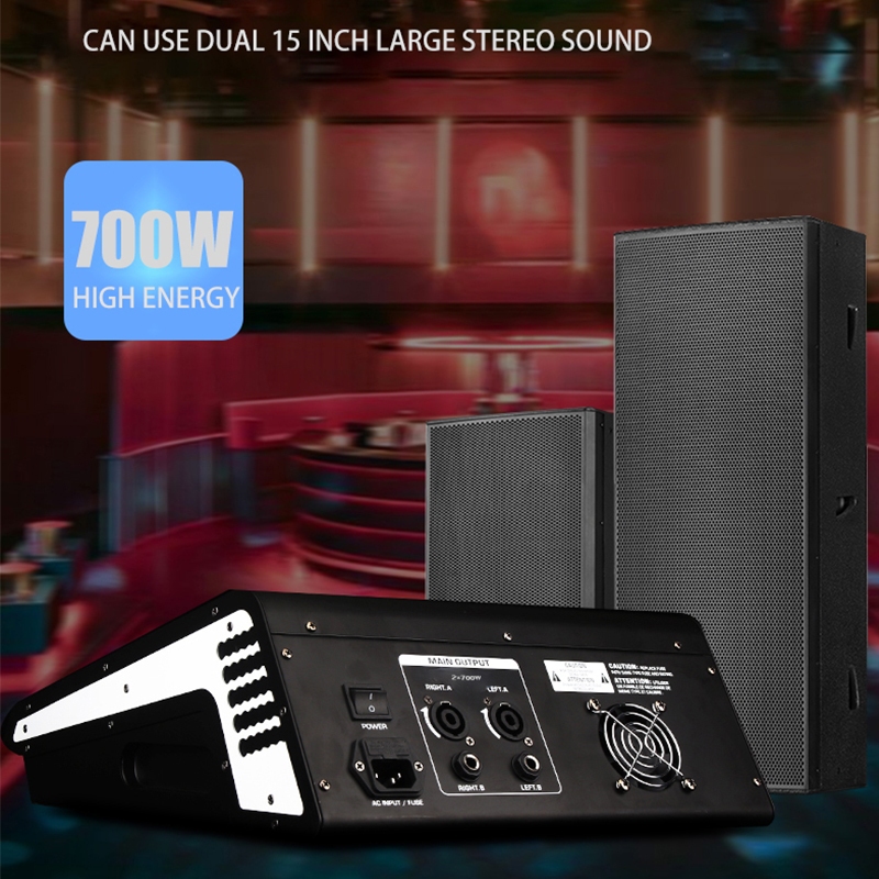 DBX-AUDIO PMX4/6/8MAX+ มิกเซอร์, การเชื่อมต่อบลูทูธ, มิกเซอร์พลังงานในตัว 4/6/8 ช่อง