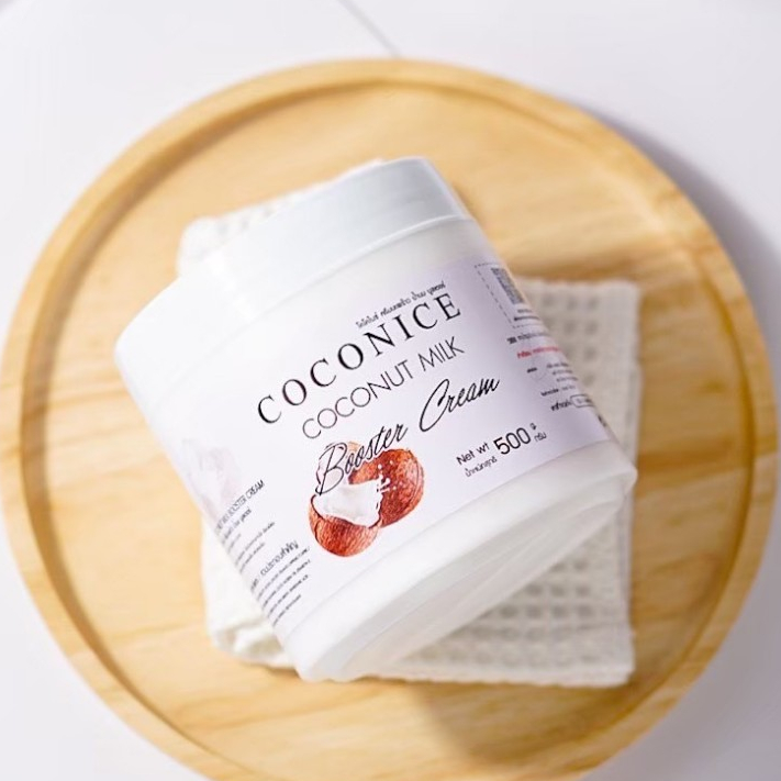 กระปุกใหญ่ หัวเชื้อมะพร้าว ขนาด 500g ครีมบำรุงผิวหน้า ฝ้า กระ สิว หน้าเด้งใส อิ่มฟู