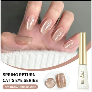 "พร้อมส่งจากไทย" ชุด 6 สีเจลลุกแก้ว Xeijay สะท้อนแสง ขนาด 10ml millennium satin cat eye gel