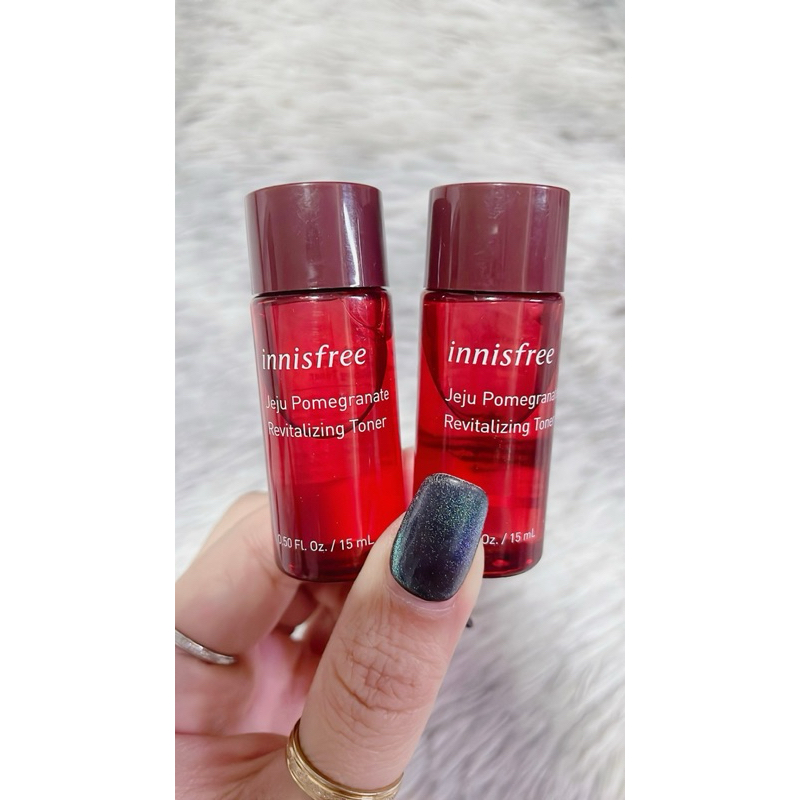 Innisfree Jeju Pomegranate Revitalizing Toner 15ml โทนเนอร์สูตรน้ำทับทิม