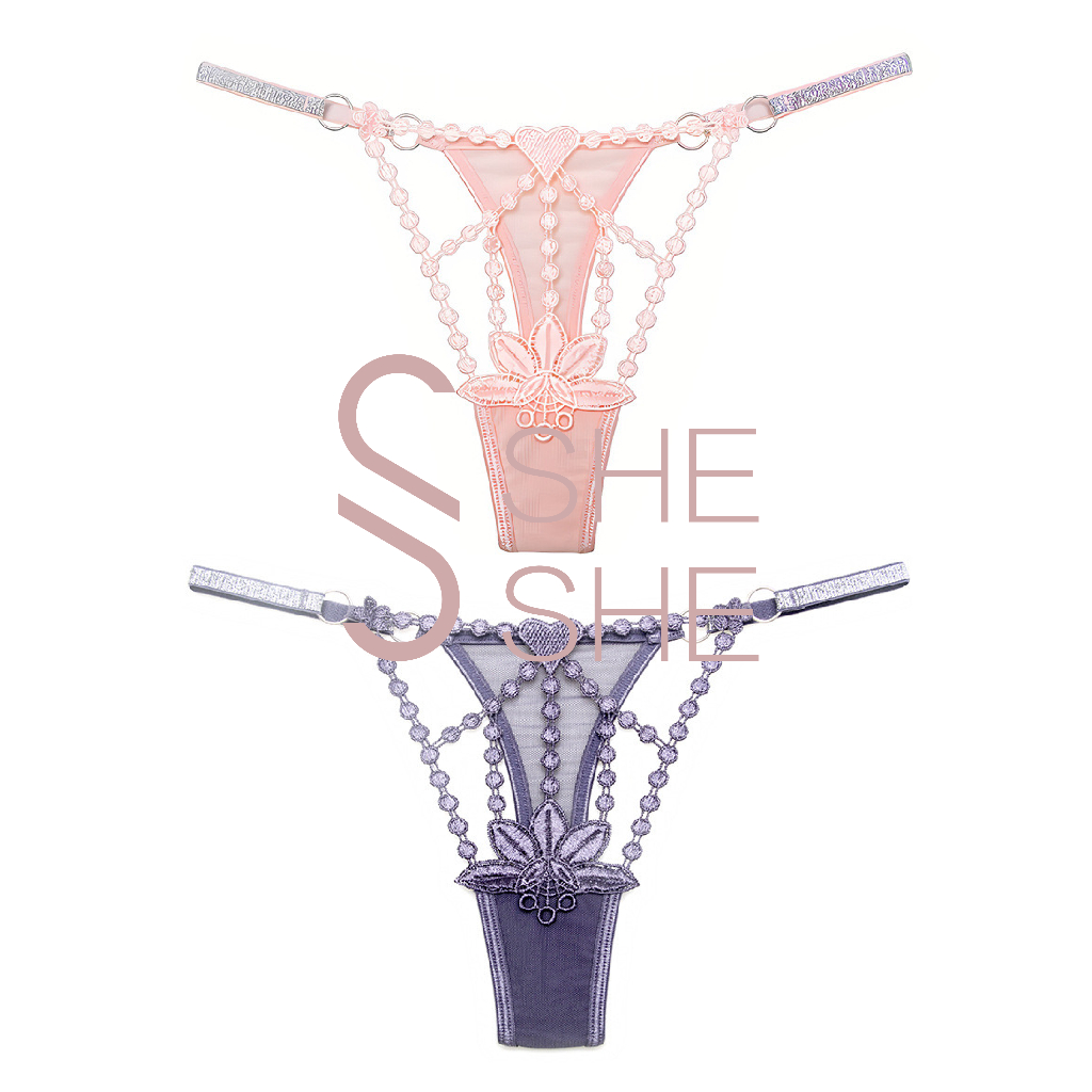 【sheshe】#D-010 กางเกงชั้นในผู้หญิงจีเป็นเ สาวน่ารักเซ็กซี่