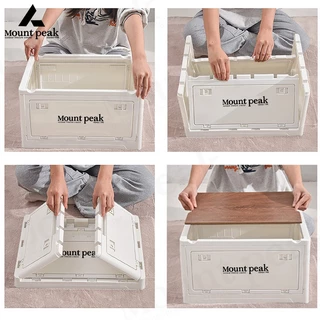 Mount peak กล่องอเนกประสงค์ 30L-55L อุปกรณ์แคมป์ปิ้ง กล่องวัสดุคุณภาพสูง แบบพับได้ กล่องเก็บของ