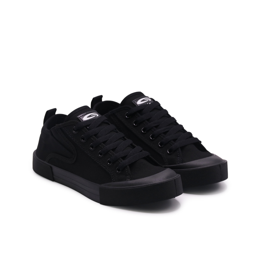 GiGA  รุ่น GW01 สีดำ รองเท้าผ้าใบ นุ่มเท้า ใส่สบาย