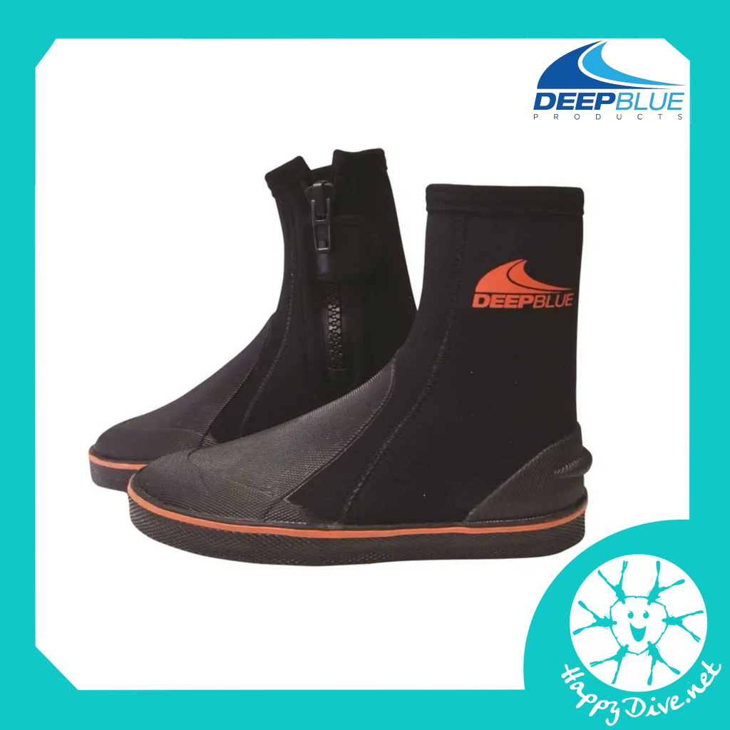 ✨🥾 Deep Blue Classic Boots 5mm - บู๊ตดำน้ำ รองเท้าดำน้ำ บูทใส่ดำน้ำ diving boots