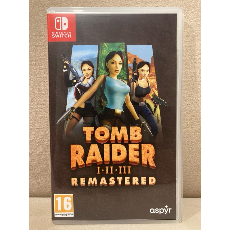 แผ่นเกม Nintendo Switch : Tomb Raider I-III Remastered [มือสอง]