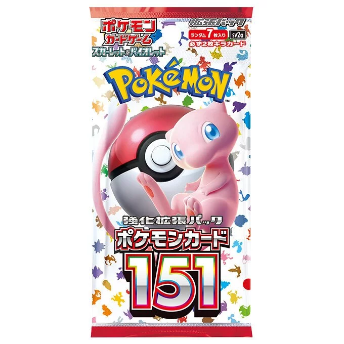 [แยกใบ] Pokemon TCG Pokemon 151 sv2a 003-190/65 การ์ดโปเกมอนภาษาญี่ปุ่น