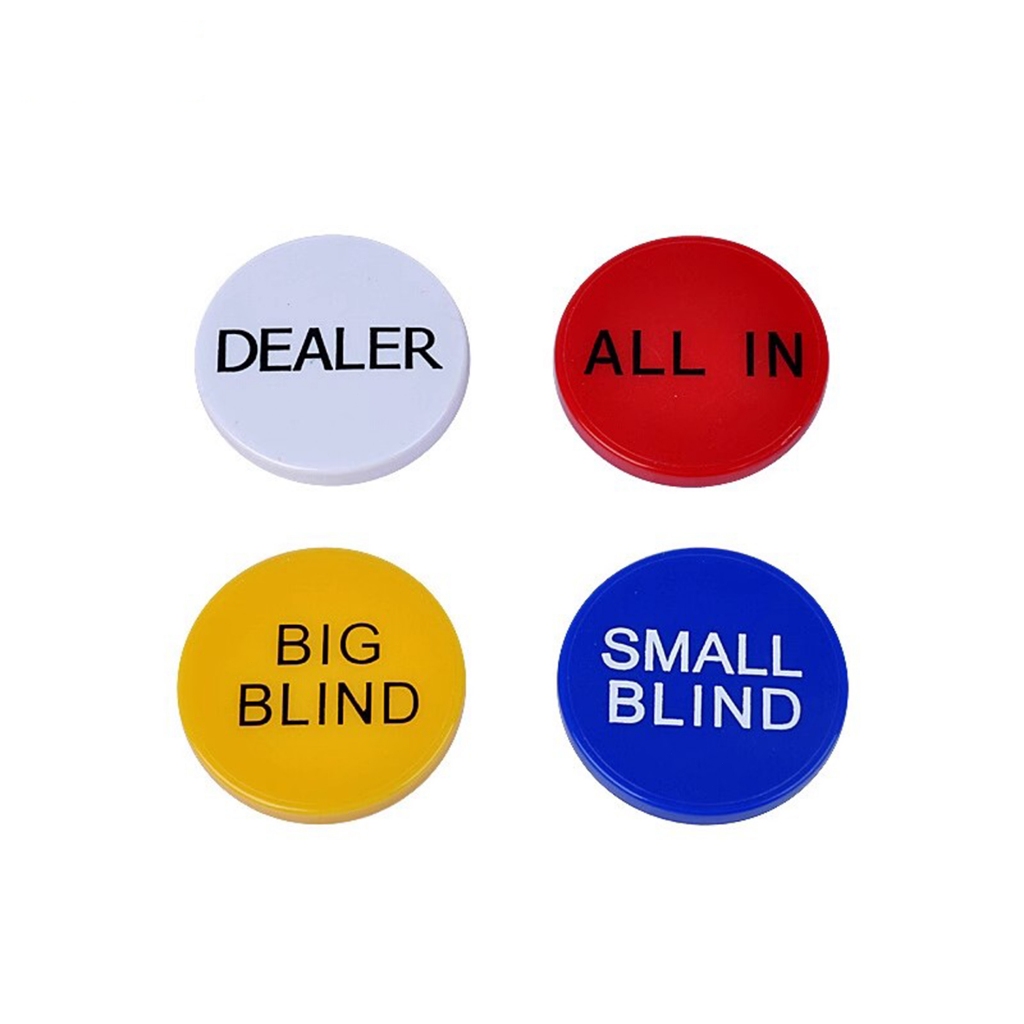 จัดส่งจากประเทศไทย 1 ชุด (4 ชิ้น) All in,Dealer,Small Blind,Big Blind - รูปที่ 6