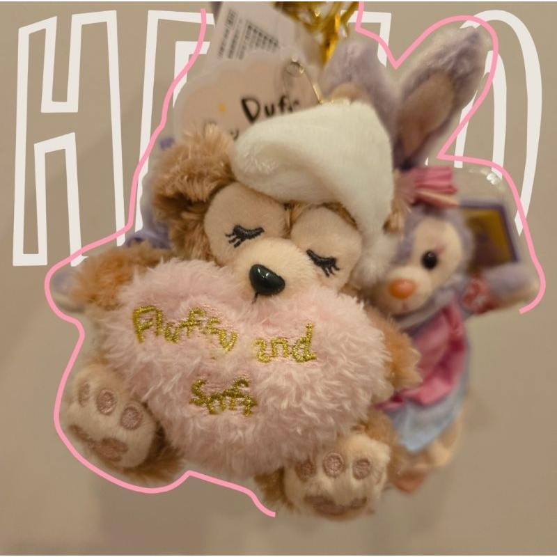 [พร้อมส่งจากไทย] พวงกุญแจตุ๊กตา Duffy and Friends StellaLou Lena Bell พวงกุญแจตุ๊กตาดิสนีย์ งานป้าย 