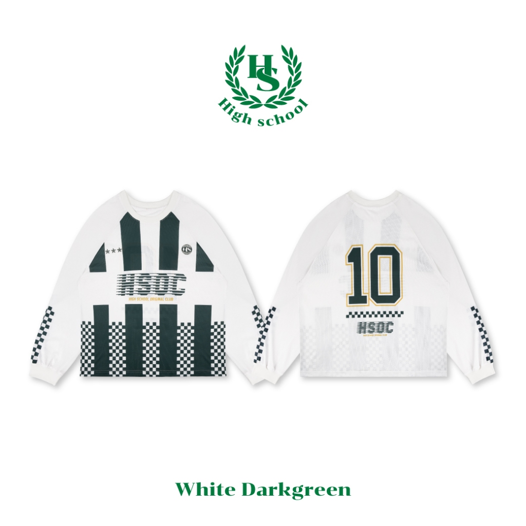 Highschool - TPB06189 เสื้อไบค์เกอร์ Collection Sports Biker T-shirt - รูปที่ 5