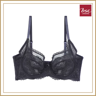 BSC Lingerie ชุดชั้นในลูกไม้เซ็กซี่ มีโครง ซีทรู รุ่น BB1446
