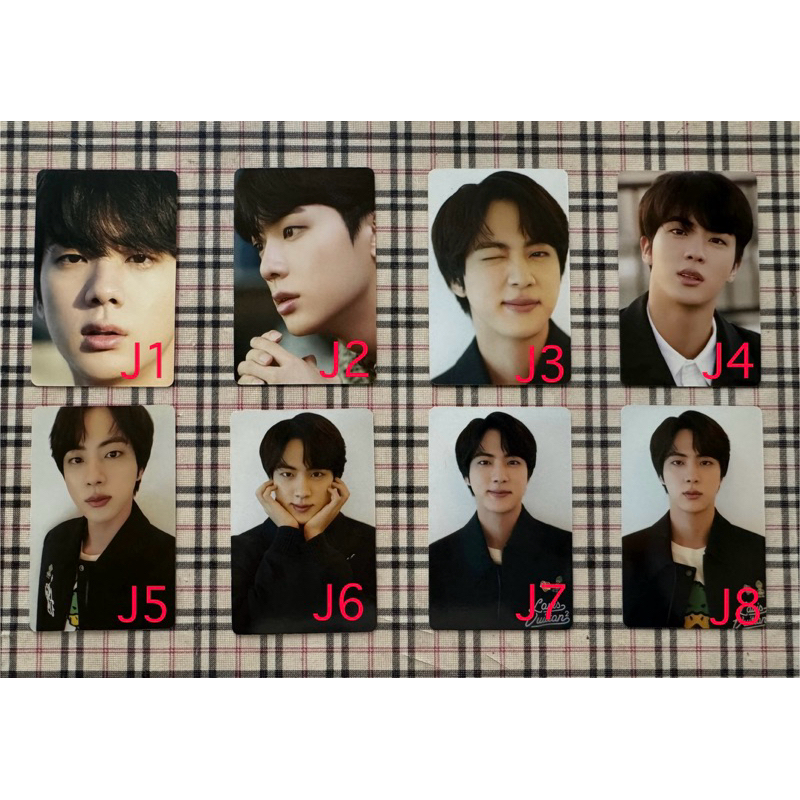 การ์ดแท้ จิน - BTS DICON