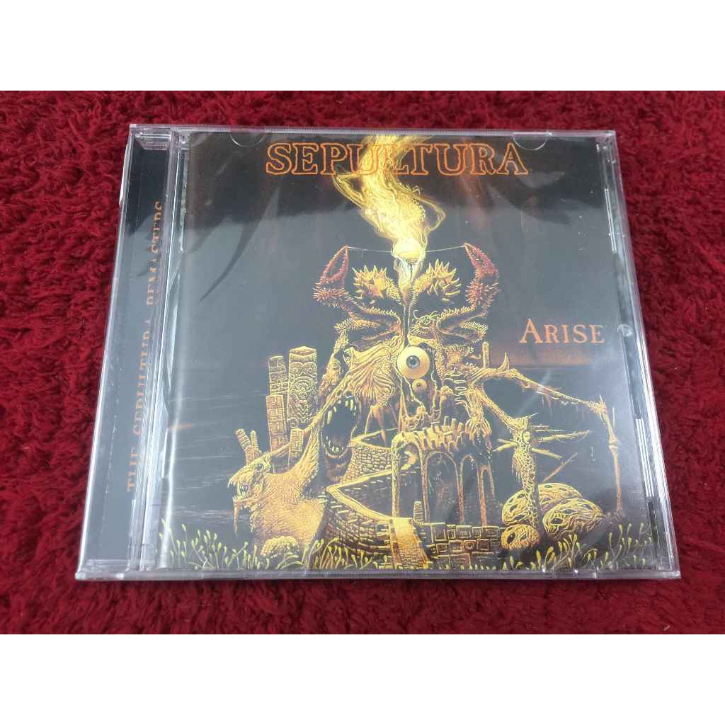 CD ซีดีเพลงสากล Sepultura – Arise สภาพตามรูปปกMaizui