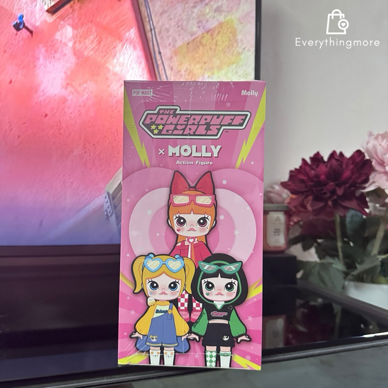 *ของแท้/พร้อมส่งจากไทย* 🌟 Pop Mart | Molly x Powerpuff Girls Series Action Figure