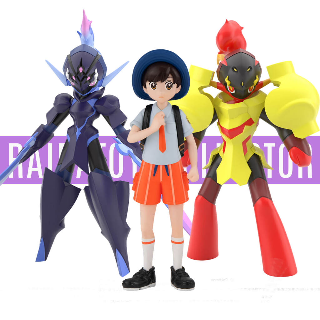POKÉMON SCALE WORLD PALDEA REGION SET 2 ของแท้ มือหนึ่ง ไม่แกะ