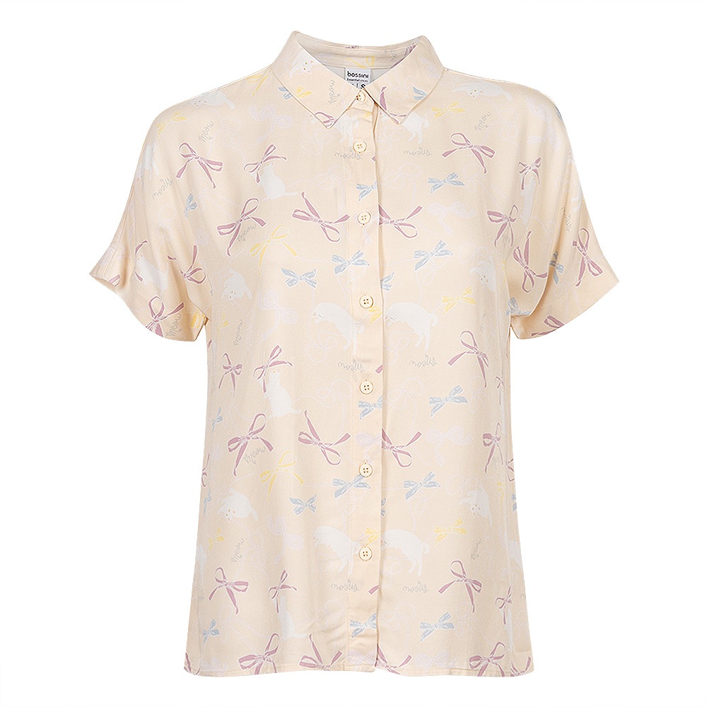 BOSSINI เสื้อเชิ้ตแขนสั้น ผู้หญิง รหัส 243213001
