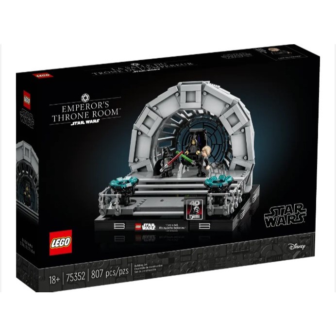 LEGO Star Wars Emperor's Throne Room Diorama 75352