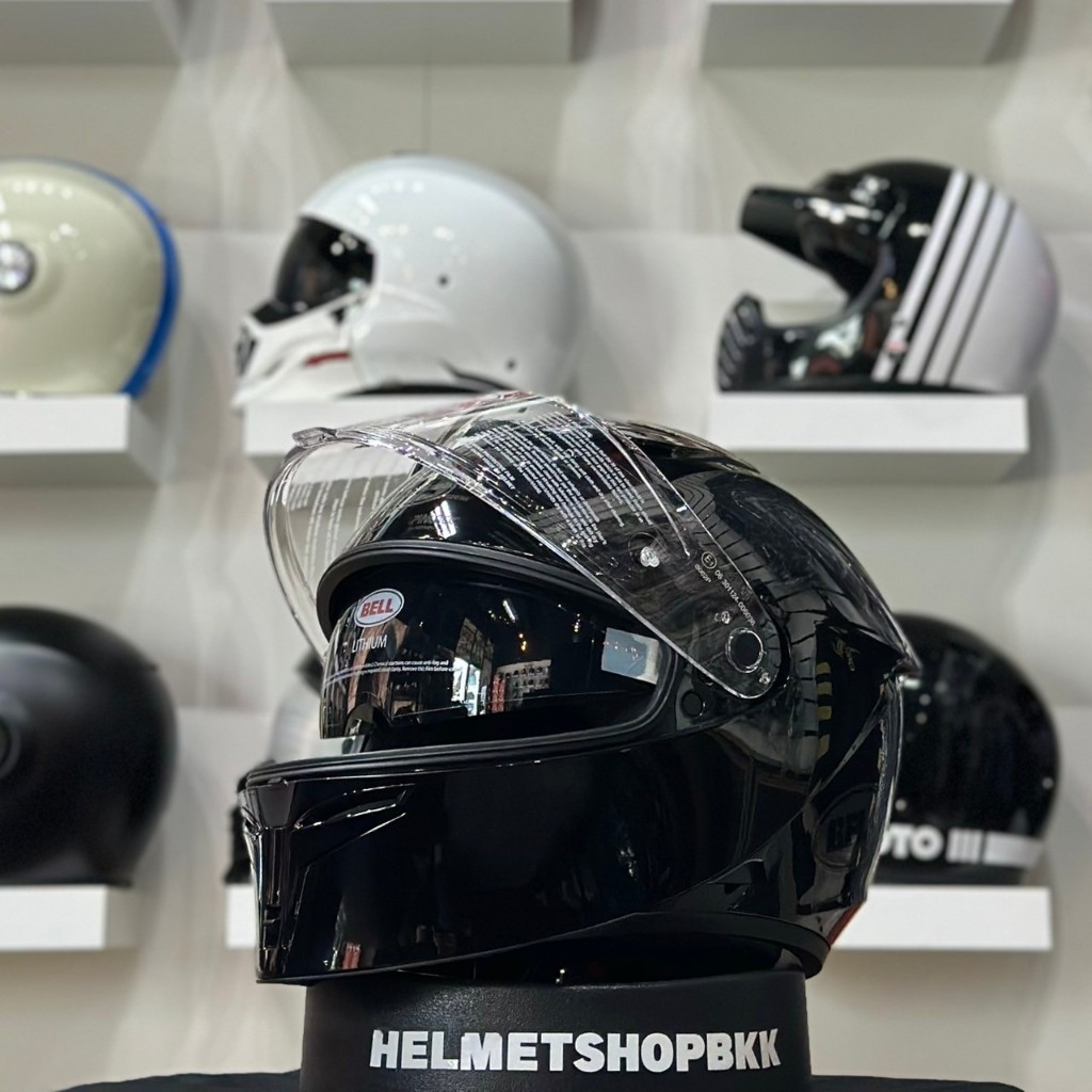 หมวกกันน็อค BELL LITHIUM MIPS SOLID GLOSS BLACK