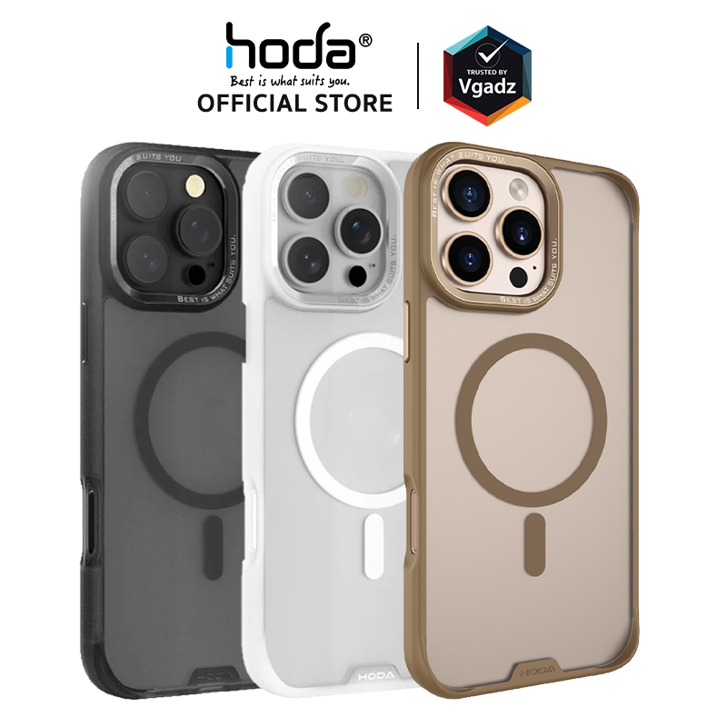 Hoda เคสสำหรับ iPhone 16 / 16 Plus / 16 Pro / 16 Pro Max รุ่น Rough Case Magnet
