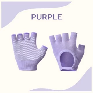 ถุงมือพิลาทิส Pilates Gloves ถุงมือกันลื่น ถุงมือโยคะ อุปกรณ์โยคะ พิลาทิส กระชับมือ ใส่สบาย ระบายอากาศดี