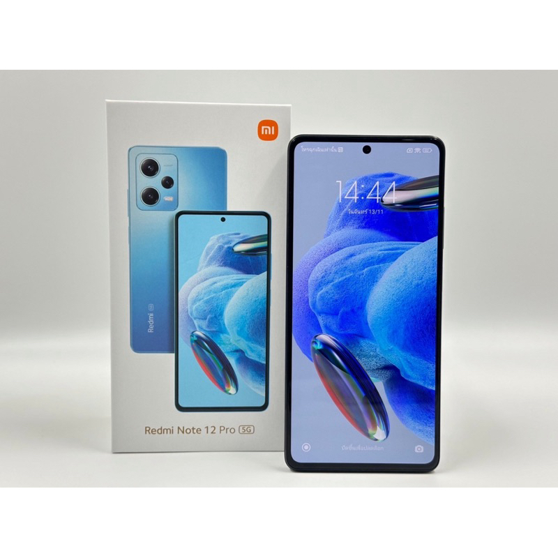 Xiaomi Redmi note 12 pro 5G (6/128,8/256 GB) ประกันศูนย์ไทย 12 เดือน