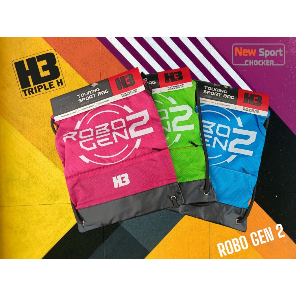 กระเป๋าเชือกรูด H3 รุ่น Robo Gen2