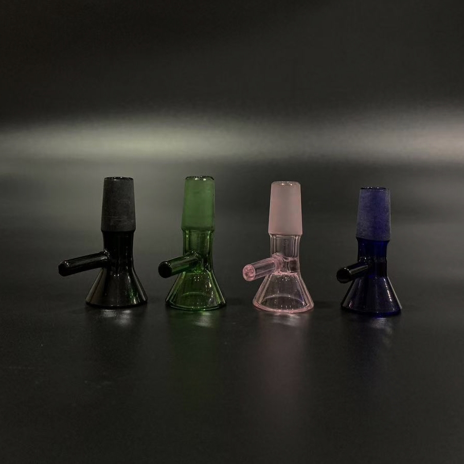 คัพแก้ว 14MM โจ๋แก้ว สายเขียว ข้อต่อ โจ๋ คัพ อุปกรณ์เสริมข้อต่อ bowl bong ข้อต่อหลอดแก้ว มีหลายสี