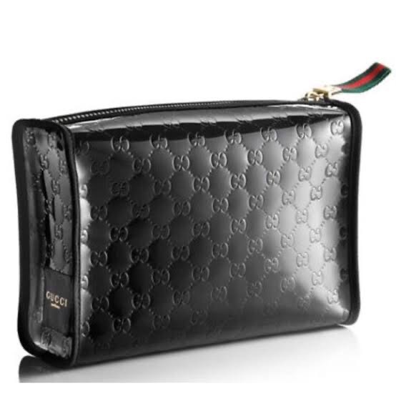กระเป๋าใส่เครื่องสำอางค์ G PVC Parfums Cosmetic Bag กระเป๋าแถมจากเค้าเตอร์เครื่องสำอางค์ พร้อมส่งจ้า
