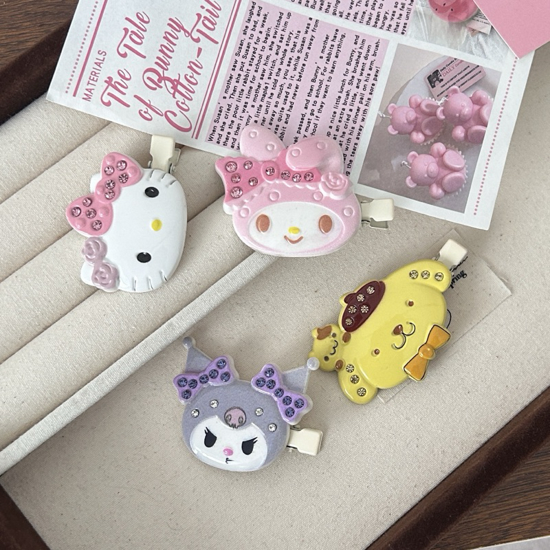 กิ๊บติดผม Sanrio กิ๊บลายการ์ตูน น่ารัก สุดฮิต