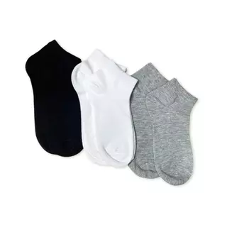 Paloy - PL045 ถุงเท้าสีพื้น ผ้านุ่มไม่บาง มีทั้งไซส์ผู้หญิงและผู้ชาย
