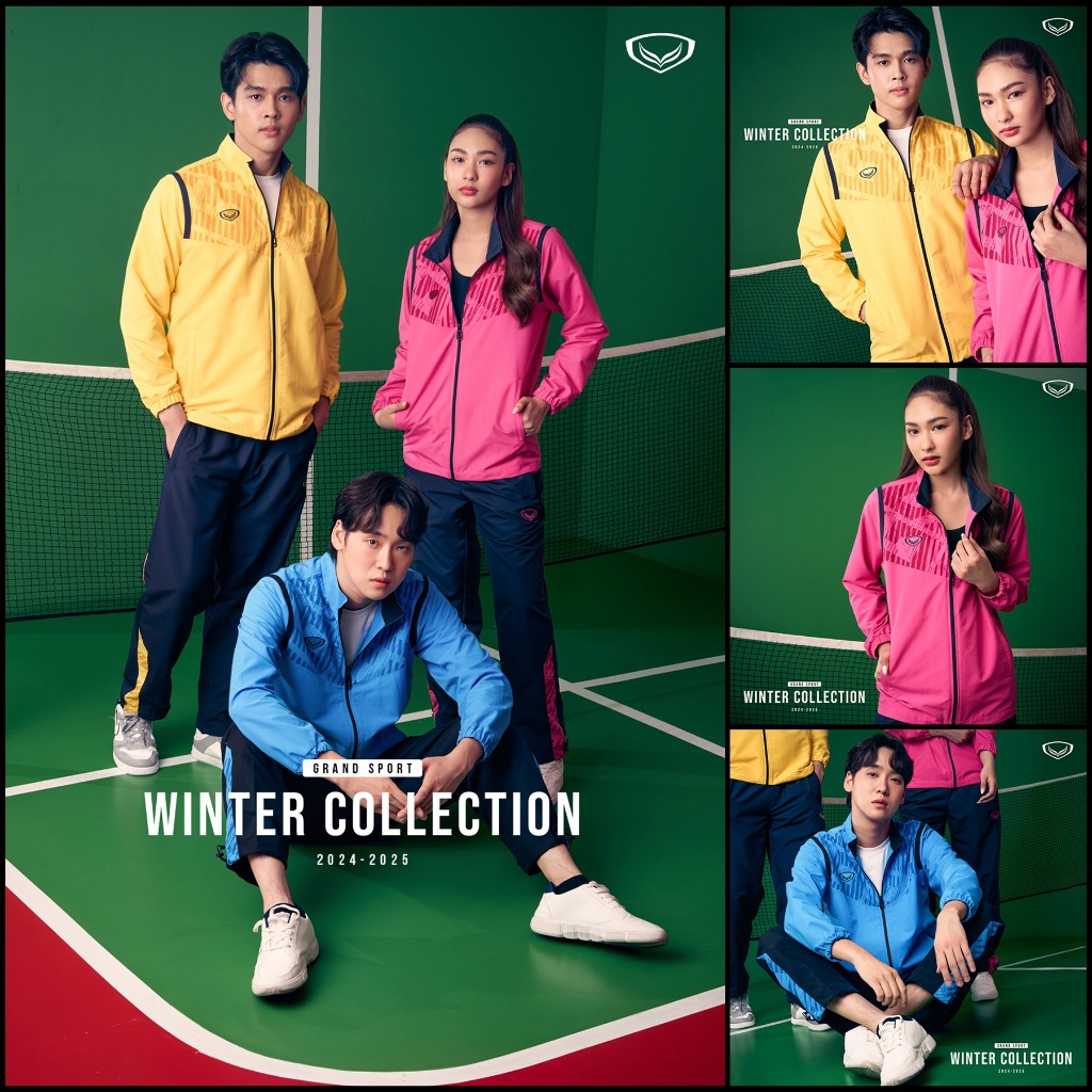 GRAND SPORT เสื้อแทร็คสูทพิมพ์ลาย รหัส : 020238