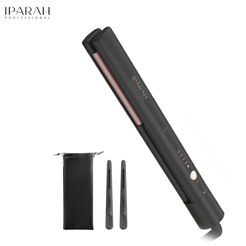 เครื่องหนีบผม Hair Straightener ไอออนิกเทคโนโลยี P-103 IPARAH เครื่องหนีบผมตรง หนีบผม หนีบตรง ร้อนเร็ว ผมเงา