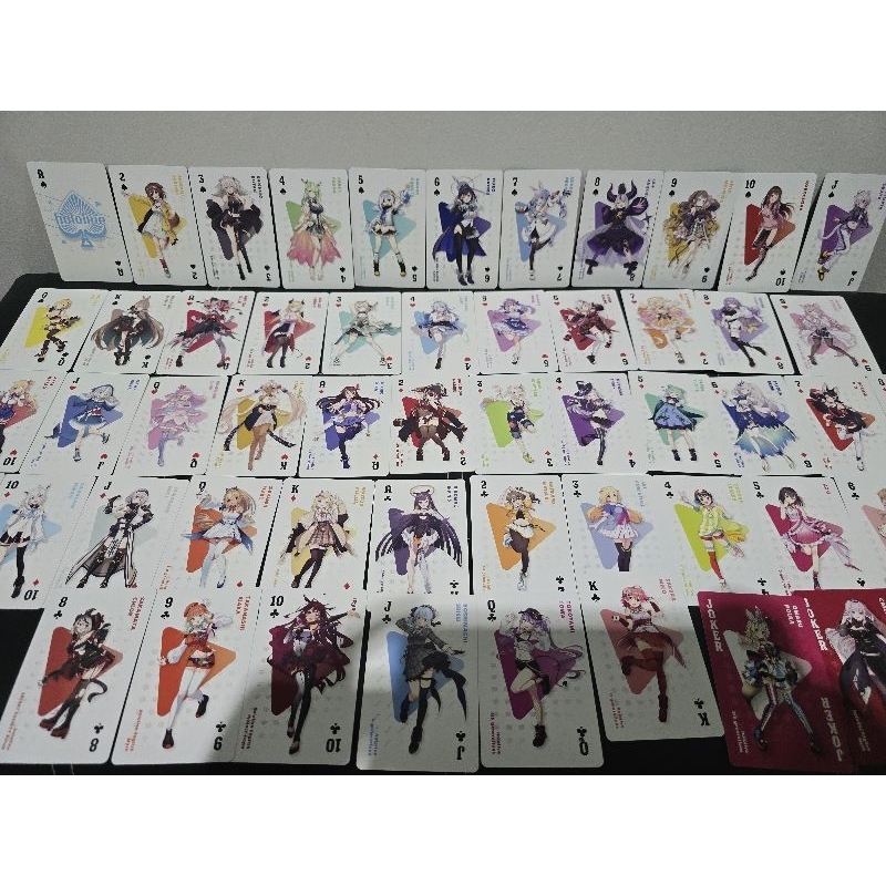 การ์ด ไพ่ อนิเมะ Hololive Official 2022 แท้ Cards Anime Japan การ์ดไพ่กระดาษ