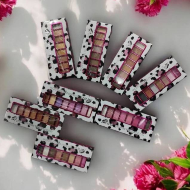 ขายดี พาเลทตา Aac 8 color eyeshadow 8 เฉดสีในตลับเดียว No. A108