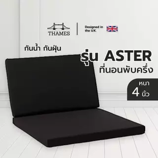Thames ที่นอนพับปิคนิค รุ่น ASTER หนา 4 นิ้ว หุ้มหนัง PVC กันน้ำ กันฝุ่น พับเก็บง่ายเคลื่อนย้ายสะดวก