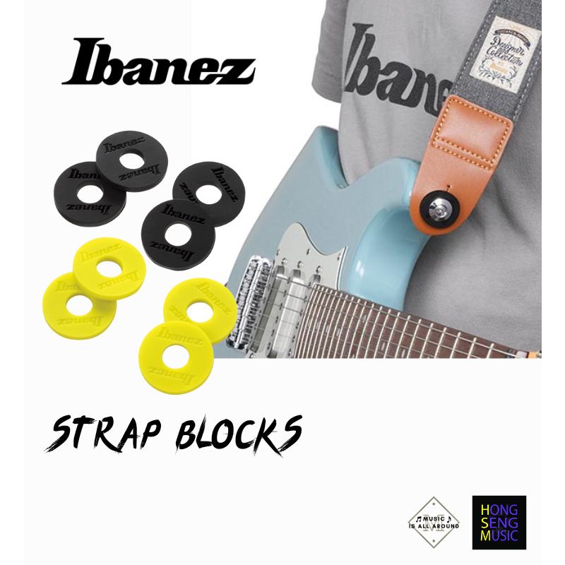 Silicone Strap Block Ibanez รุ่น ISB4