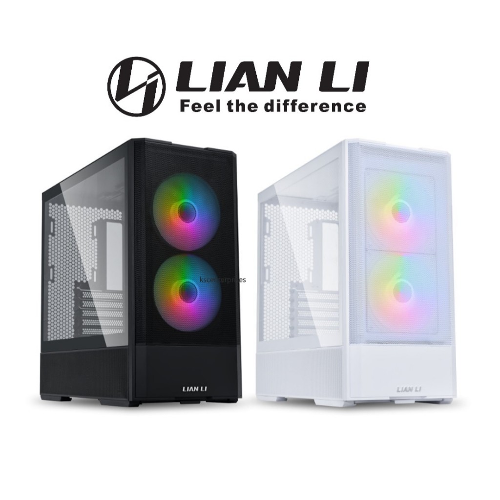 CASE Lian Li LANCOOL 207 RGB Black / White Mid-tower Case ATX