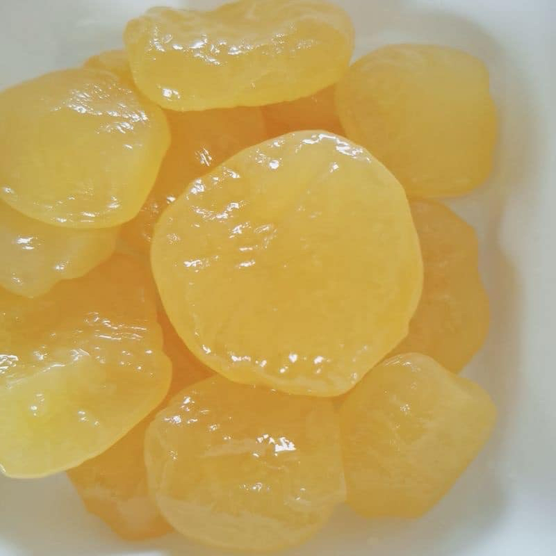 ตาลเชื่อม จาวตาลเชื่อม   500 กรัม  เพชรบุรี สูตรหวานน้อย
