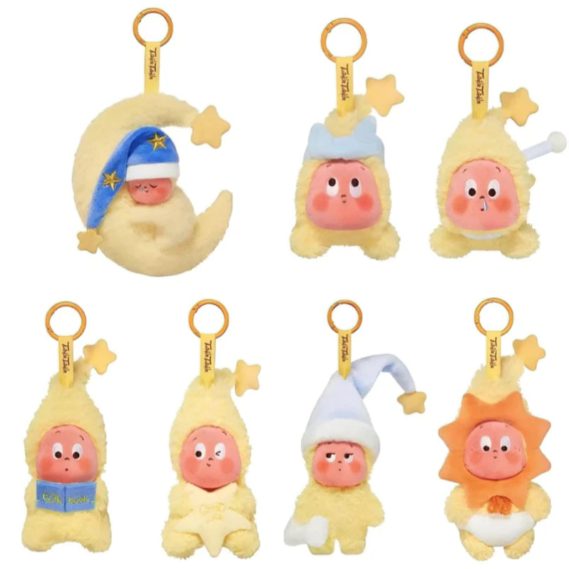 [ ชก/เลือกตัว ] [โค้ดแฟชั่นลดเพิ่ม 30%] พวงกุญแจ We Are Twinkle Twinkle Plush Pendant Blind Box เช็คการ์ด ไม่แกะตัว