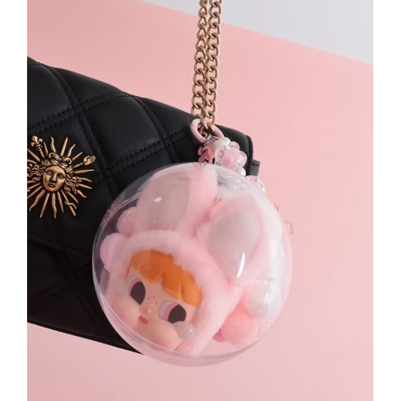 ลูกบอลใส่น้อง Crybaby แถมฟรีพวงกุญแจห้อยกระเป๋า(แบบปกติ)+ปอมปอมหลากสี