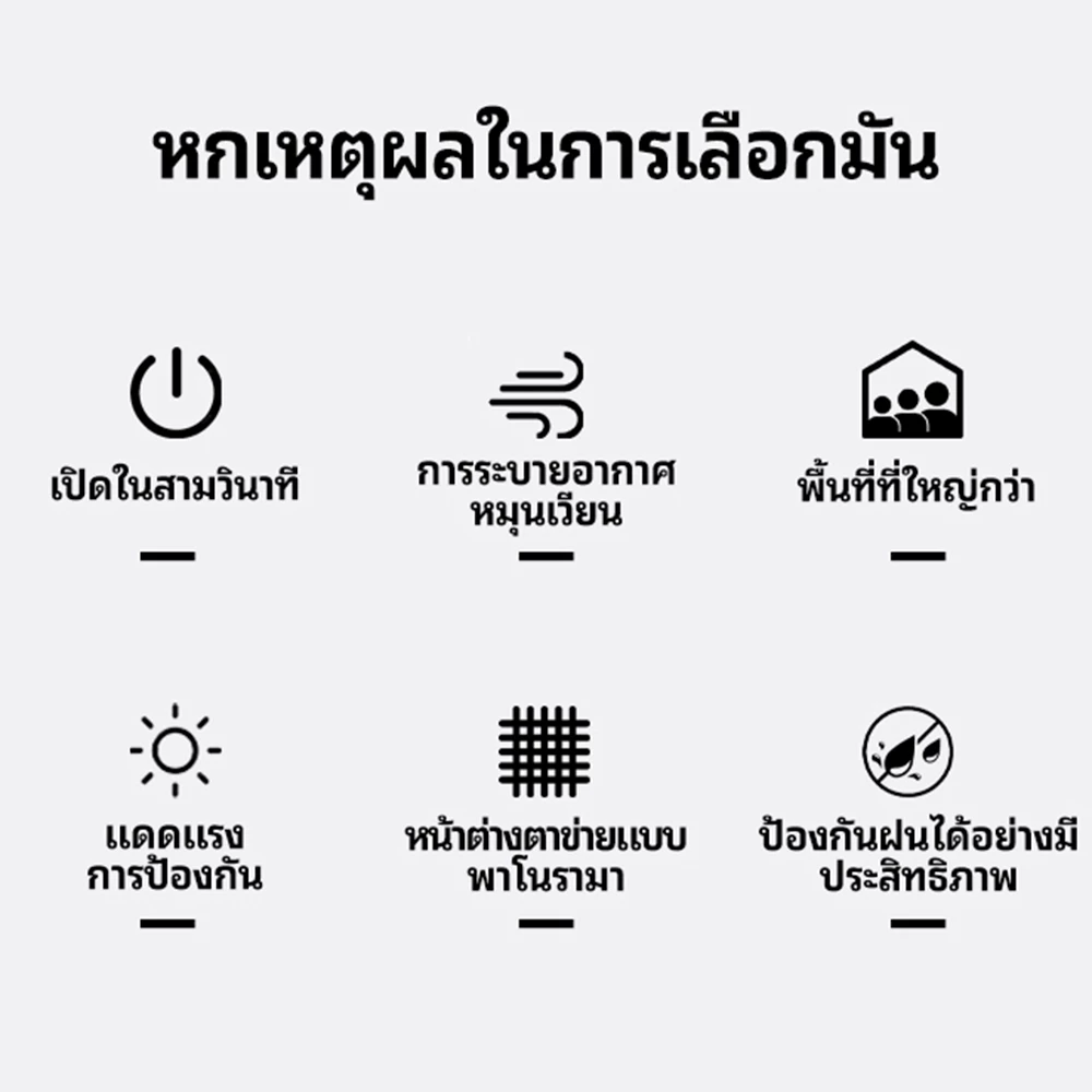เต็นท์แคมป์ปิ้งกางอัตโนมัติ กันยูวี สำหรับ 4-6 คน thumbnail 8
