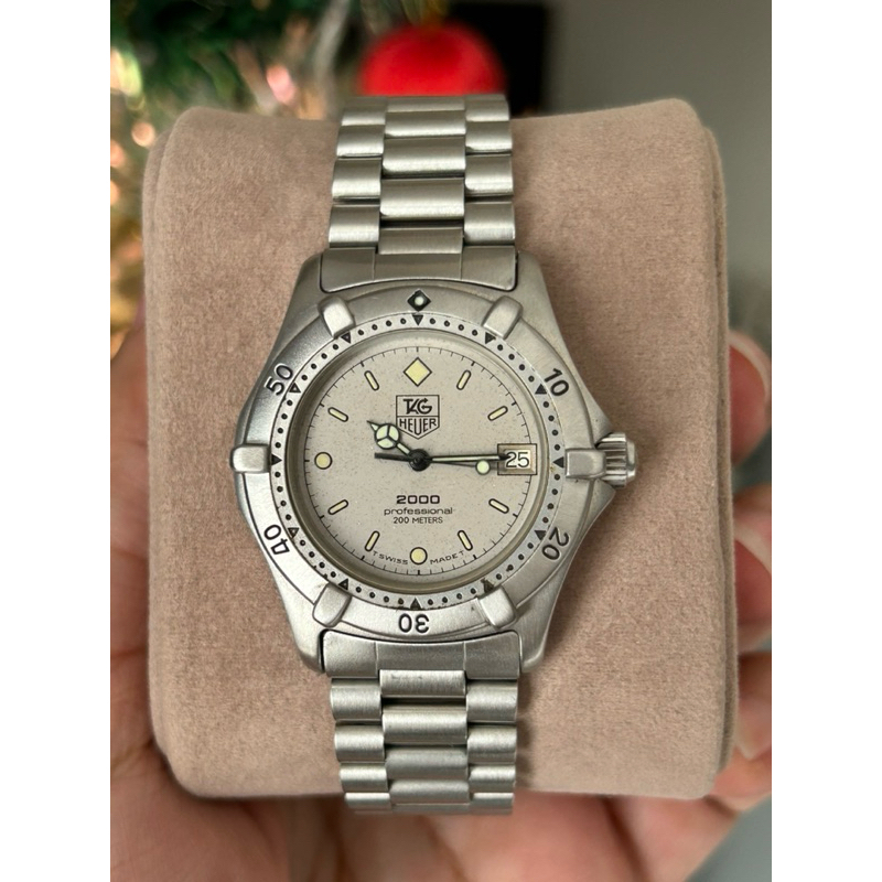 TAG Heuer 2000s Boysize (เทาอ่อน)