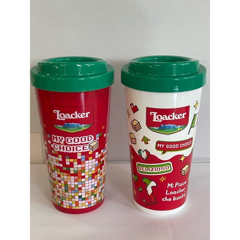 แก้ว Tumbler Loacker My Good Choice 1ชุดได้2ใบ ของพรีเมี่ยม ใบใหญ่ หนา แข็งแรง จาก Loacker-