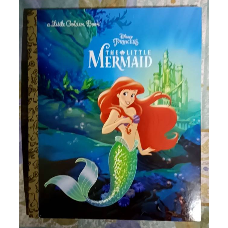 (New) นิทานภาษาอังกฤษ Disney : Little Mermaid Little Golden Book หนังสือใหม่มือหนึ่ง