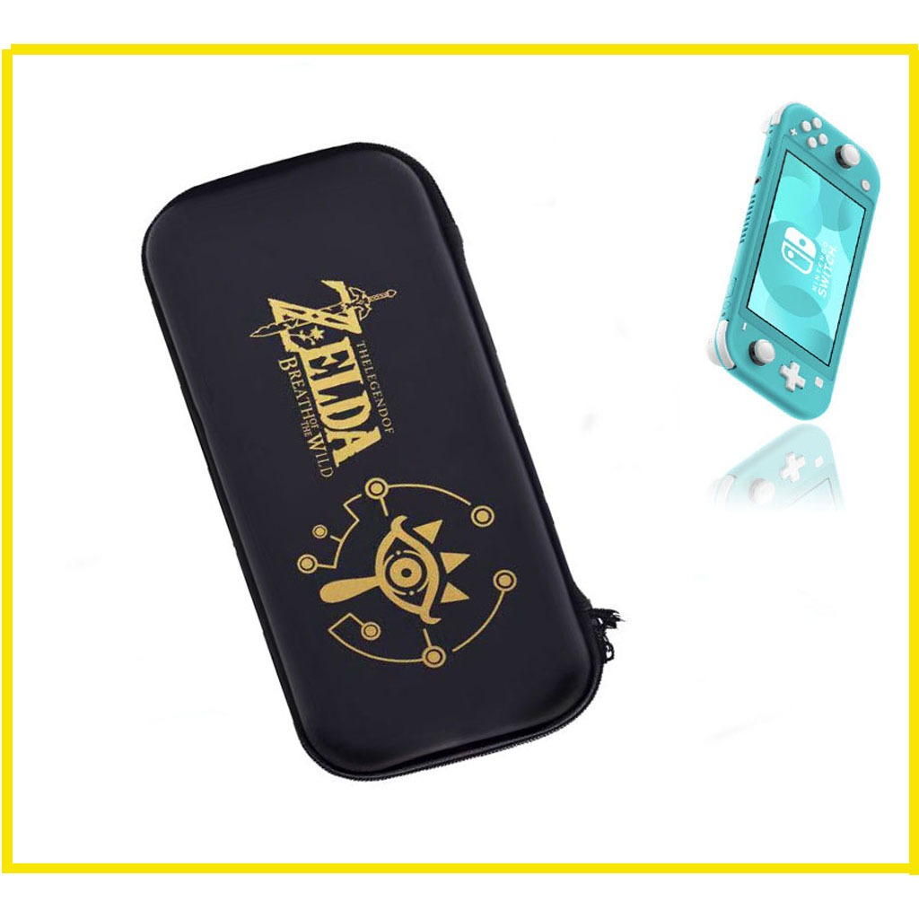 พร้อมส่ง!! Nintendo Switch Lite Carrying Cover Case กระเป๋าพกพา N-Switch -- Zelda (Black) มีบริการเก็บเงินปลายทาง