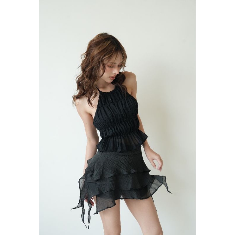 (พรีออเดอร์14วัน) Sierabysera - Pixie Set Halloween ชุดเซ็ตสีดำวันฮาโลวีน