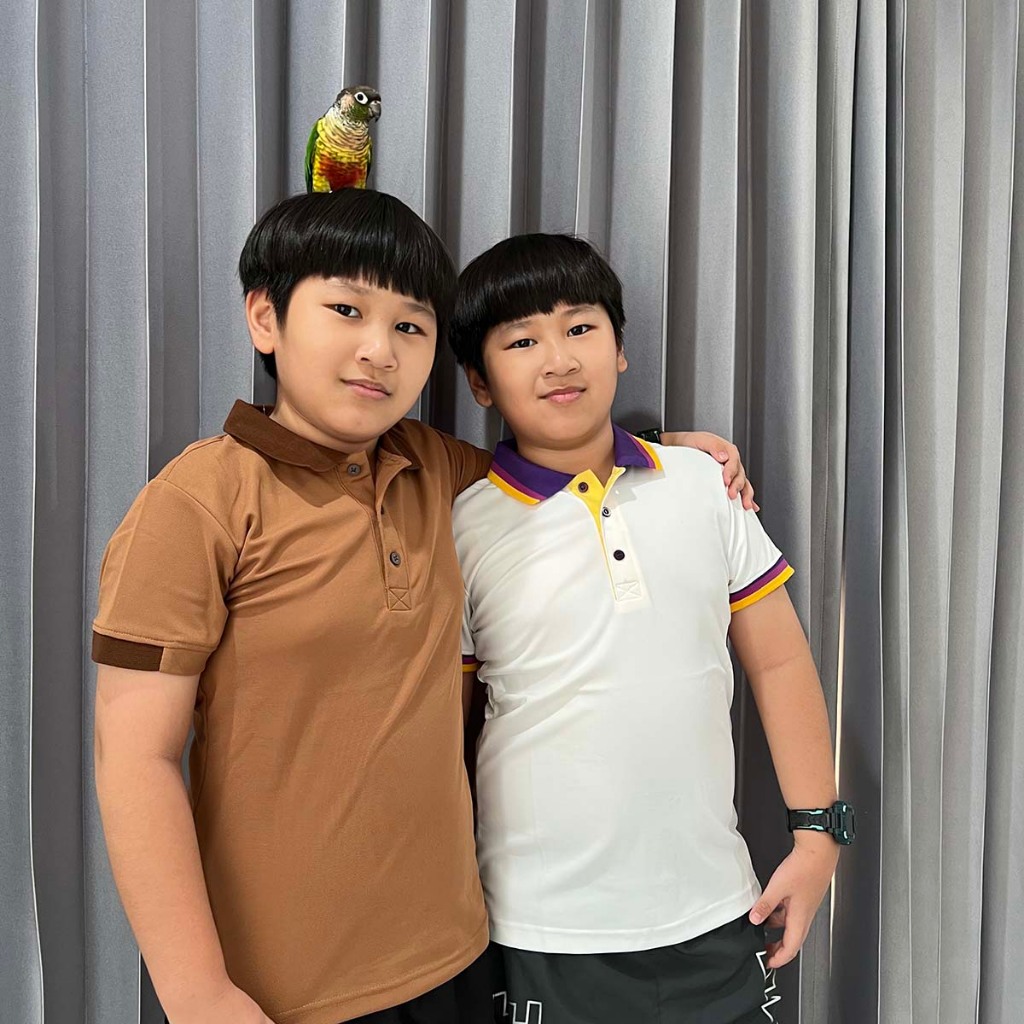 เสื้อโปโลคอปกแขนสั้น สำหรับเด็กโต เด็กใส่ได้ตั้งแต่ น้ำหนัก 38 กิโล ถึง 60 กิโล ใส่ได้ทั้งเด็กชาย และเด็กหญิง