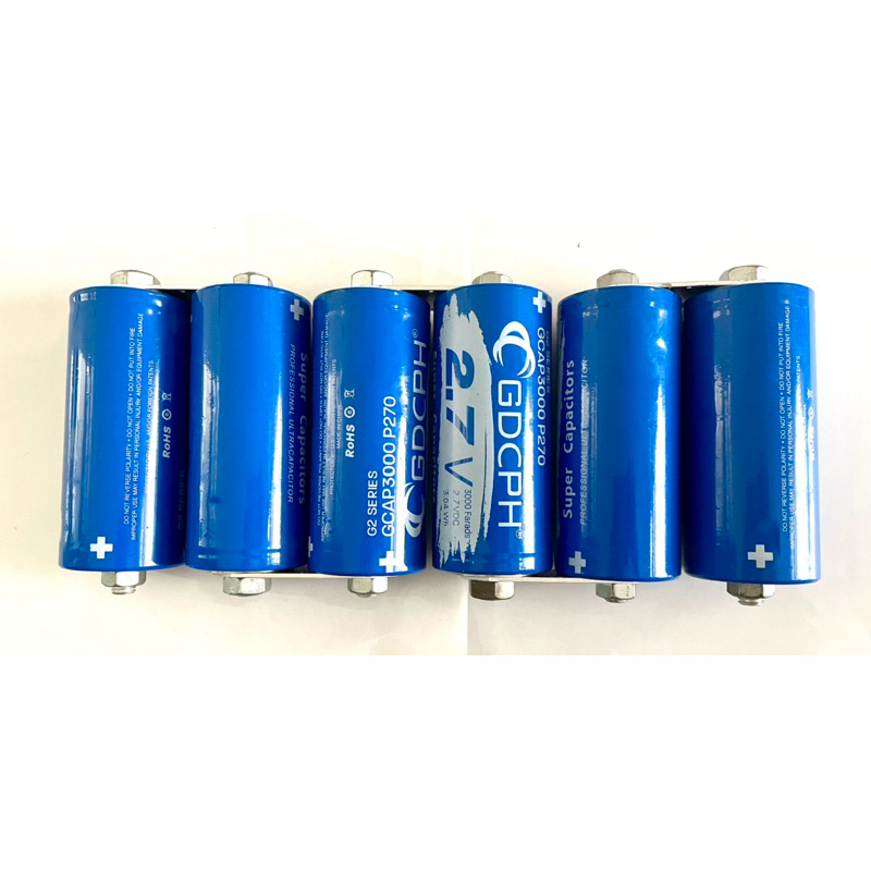 Six pack Super Capacitor คาปา 500F 16.2 volts high CCA