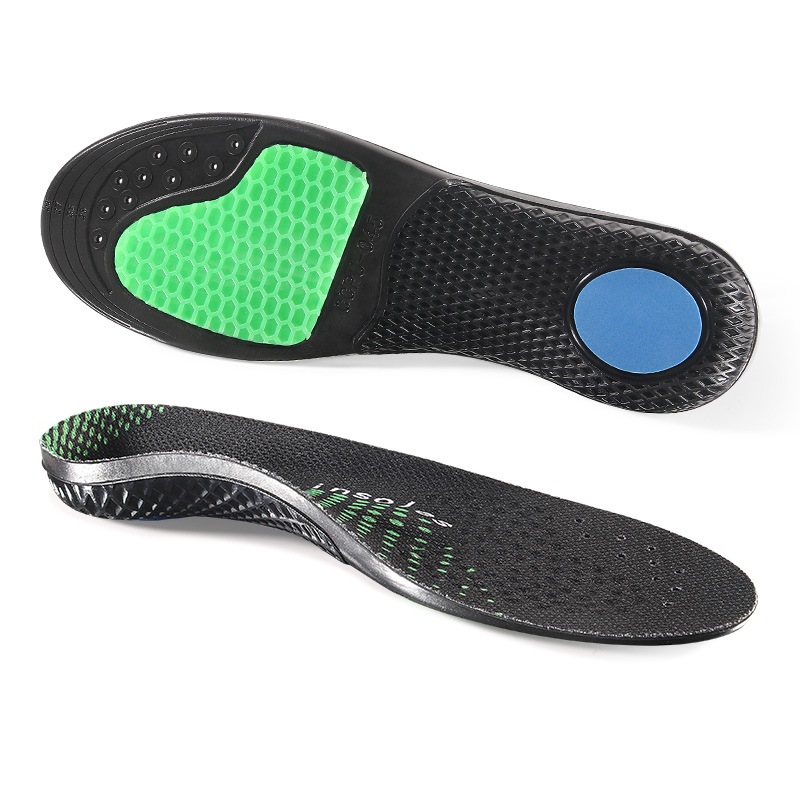 พื้นรองเท้า ผู้ชายกีฬา Insole Breathable Shock Absorption Anti Skid กลางแจ้งวิ่งนุ่มสบาย ราคา ถูกที่สุด ดีลบีเคเค แกลเลอรีภาพที่ 9
