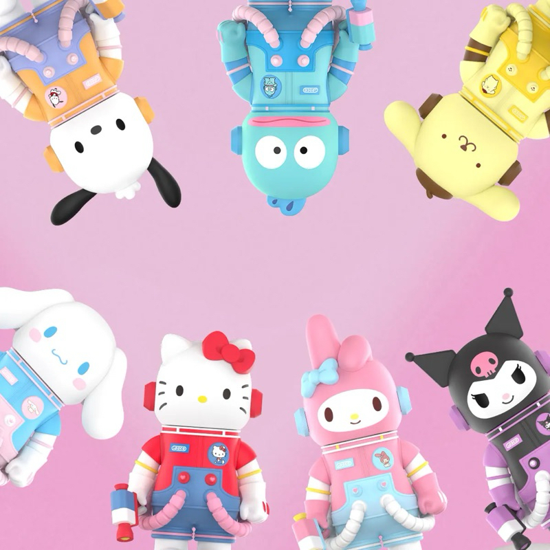 พร้อมส่งจากช้อปไทย แบบเชคการ์ดเลือกตัว >> MEGA SPACE MOLLY 400% Sanrio Characters Series